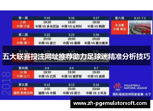 五大联赛投注网址推荐助力足球迷精准分析技巧